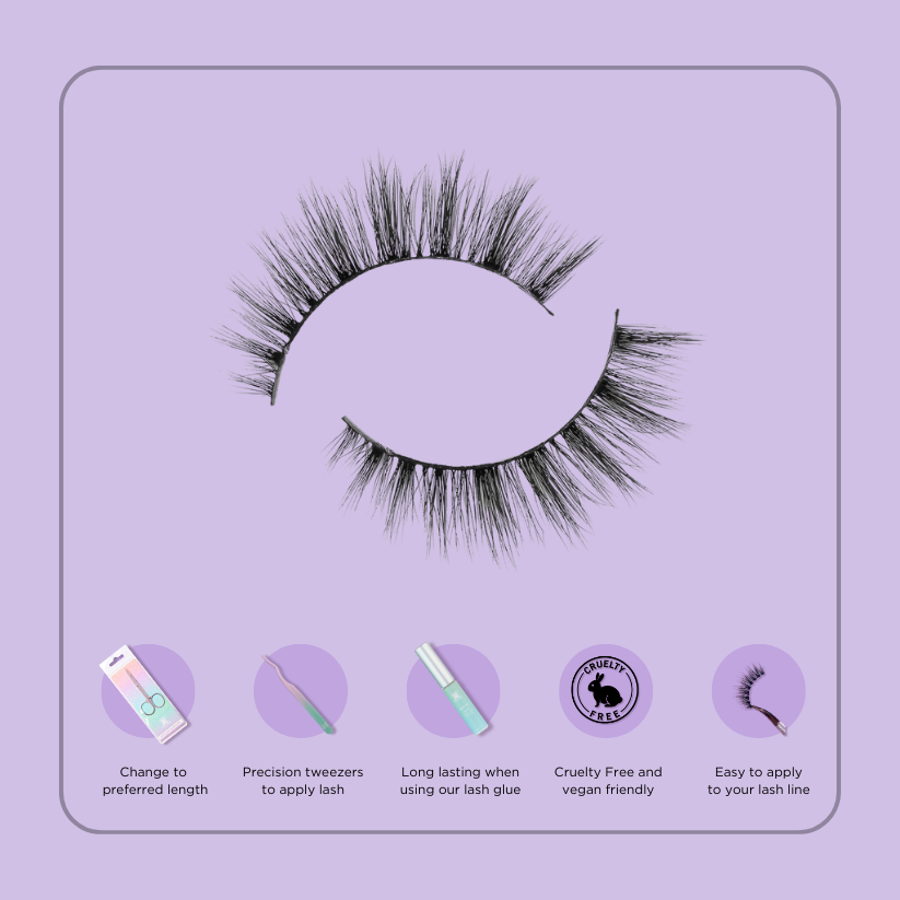 Dainty (Professional) 3D Vegan Lashes #D10