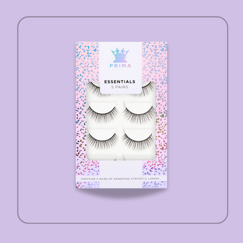 Essentials 5 Pair Pack Vegan Lashes #Aisha