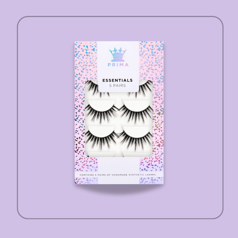 Essentials 5 Pair Pack Vegan Lashes #Arabella