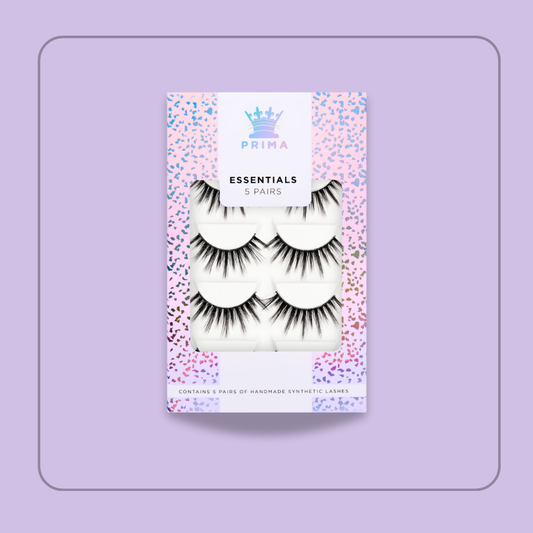 Essentials 5 Pair Pack Vegan Lashes #Arabella