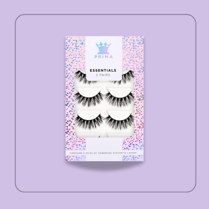 Essentials 5 Pair Pack Vegan Lashes #Aspen