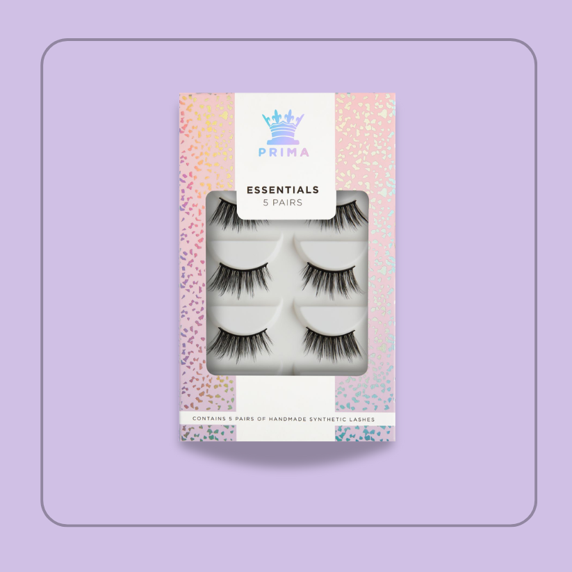 Essentials 5 Pair Pack Vegan Lashes #EDEN