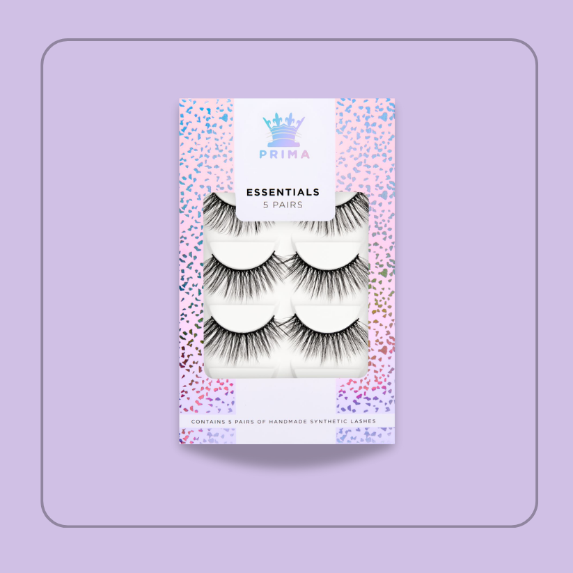 ESSENTIALS 5 PAIR PACK VEGAN LASHES #ELLA