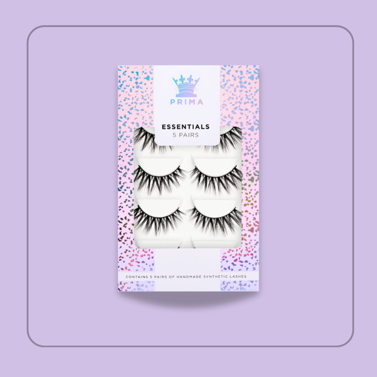 Essentials 5 Pair Pack Vegan Lashes #Grace