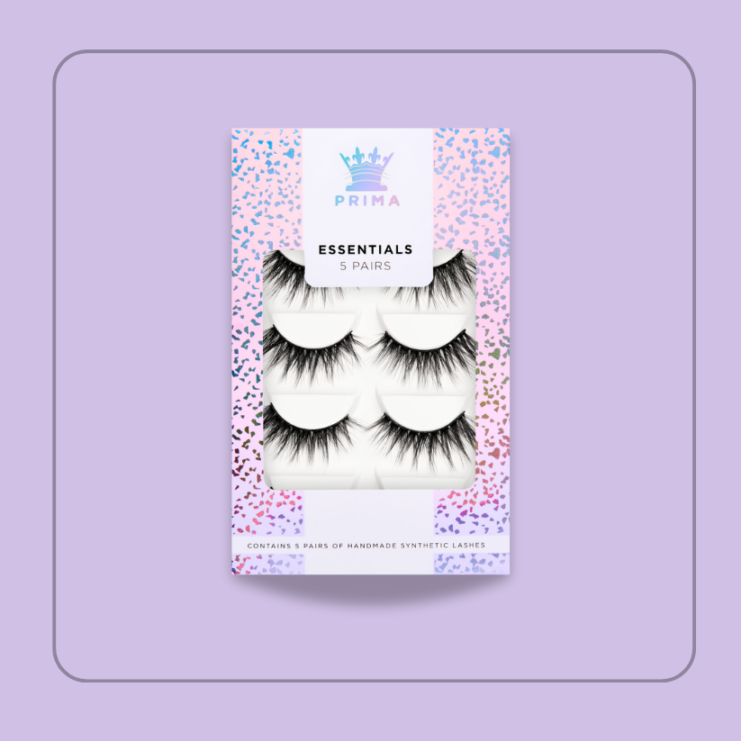 Essentials 5 Pair Pack Vegan Lashes #Jessica