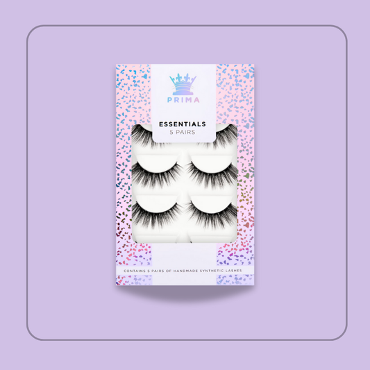 Essentials 5 Pair Pack Vegan Lashes #Lilly