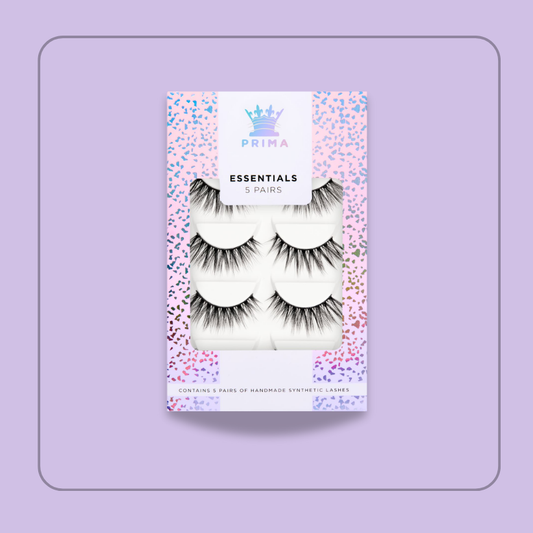 Essentials 5 Pair Pack Vegan  Lashes #Lottie