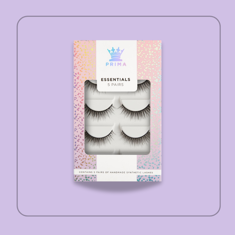 ESSENTIALS 5 PAIR PACK VEGAN LASHES #ORLA