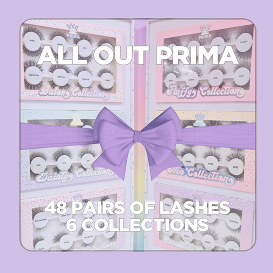 ALL OUT PRIMA giant lash case 48 pairs