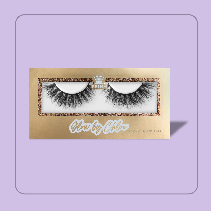 GLOW BY CHLOE X PRIMALASH LUXURY MINK STRIP LASHES #GLIMMER