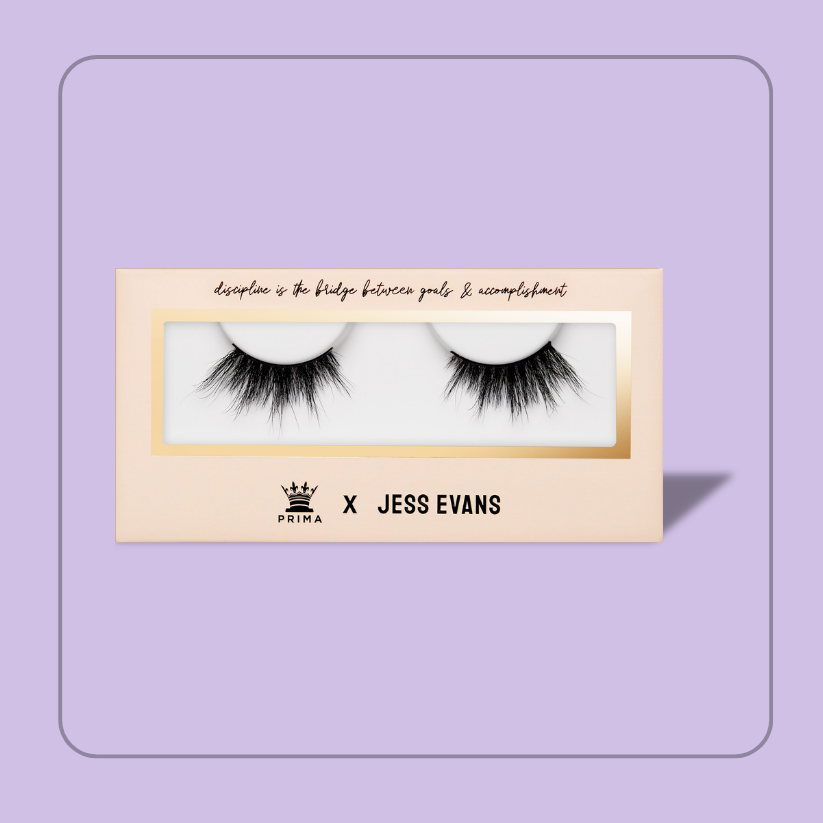 Jess Evans X  Prima Luxury Mink Lashes #Confidence 1/2 Lash