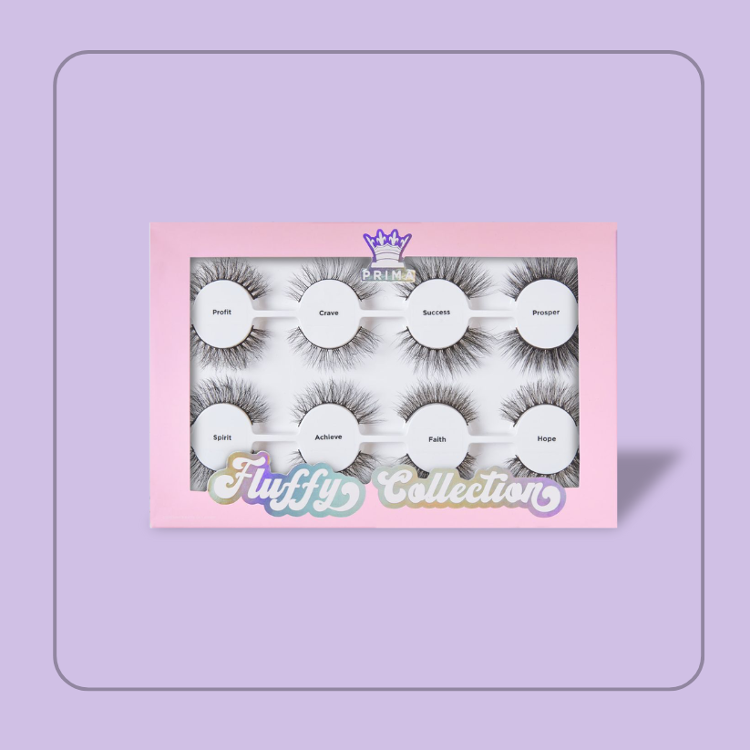 8 Pair Fluffy Lash Collection Vault