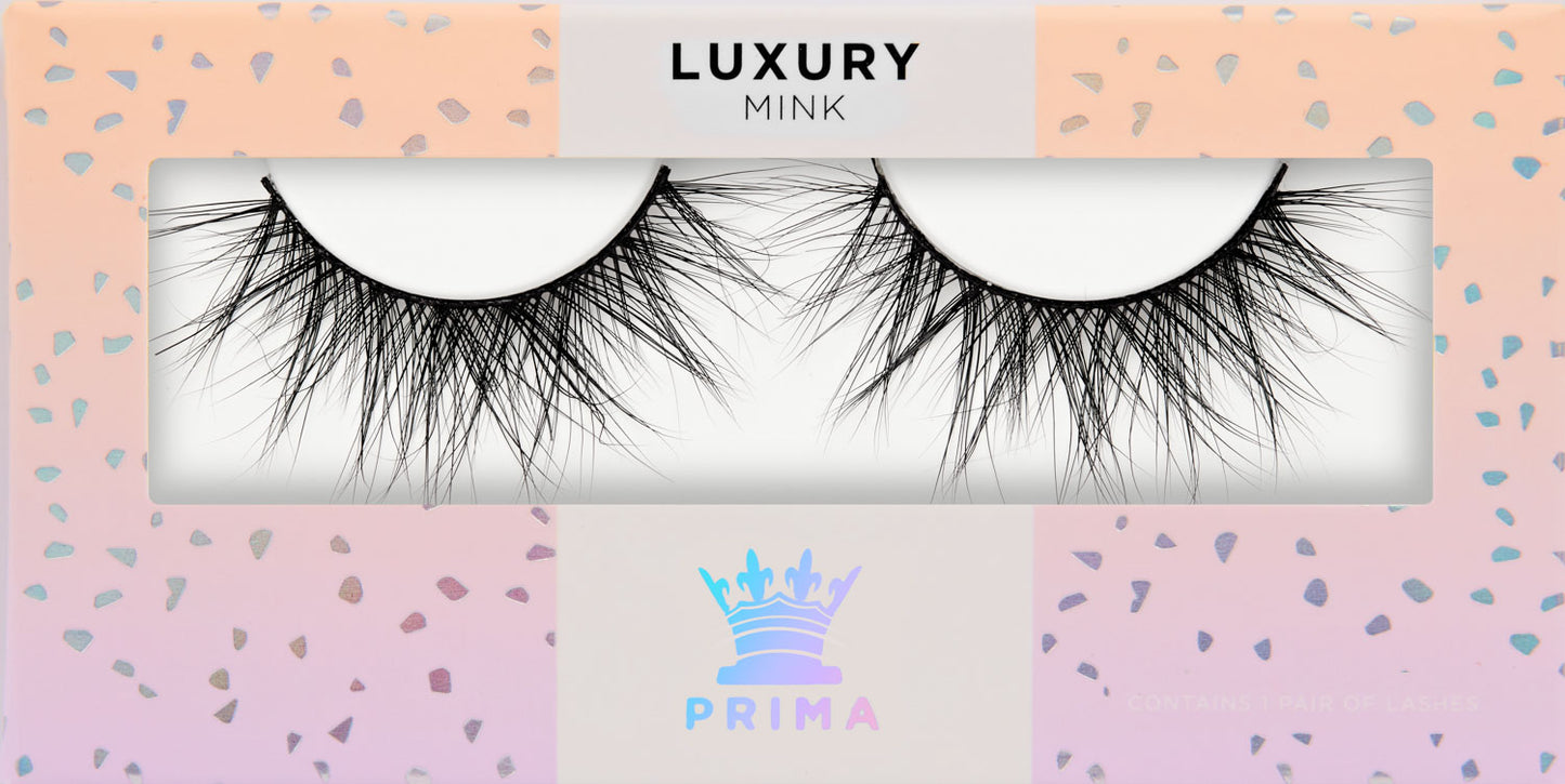 Luxury Mink strip Lashes #Chill (3D)