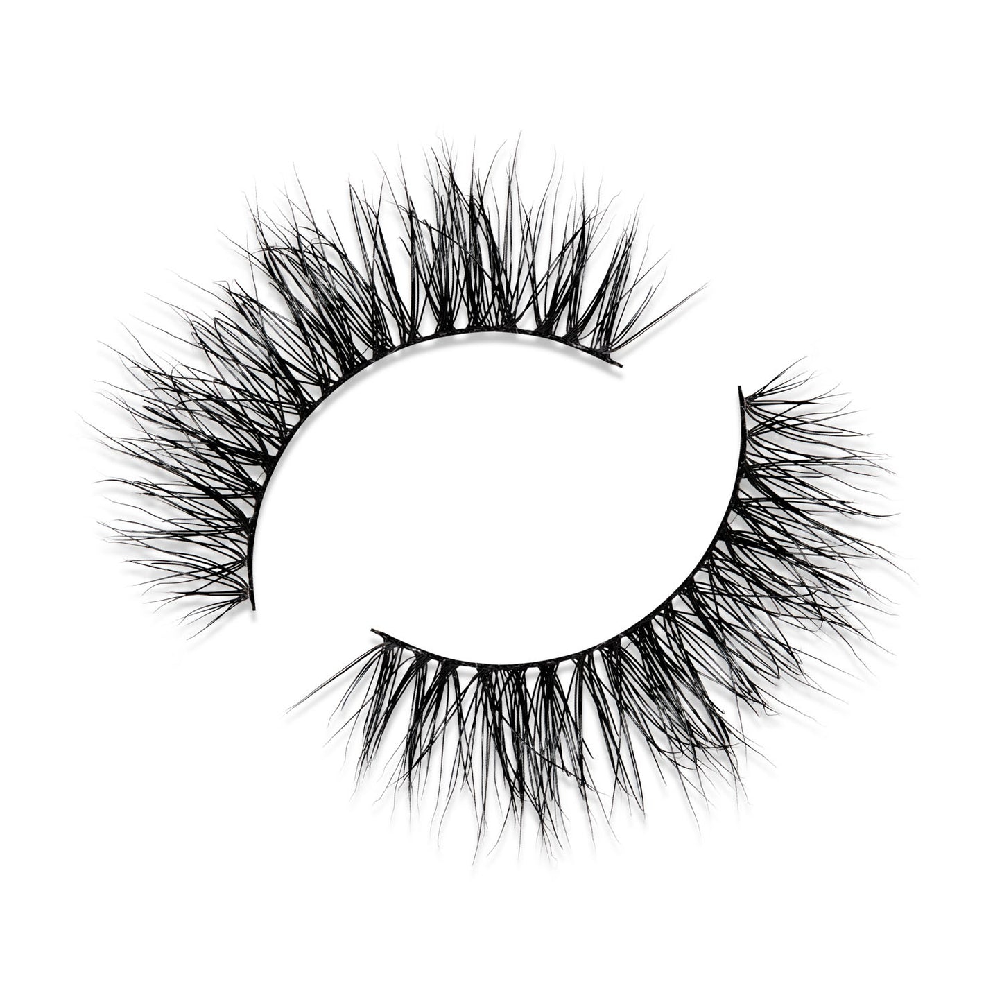 Luxury Mink strip Lashes #Iced (3D)