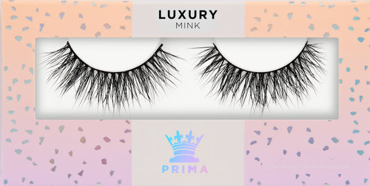 Luxury Mink strip Lashes #Iced (3D)