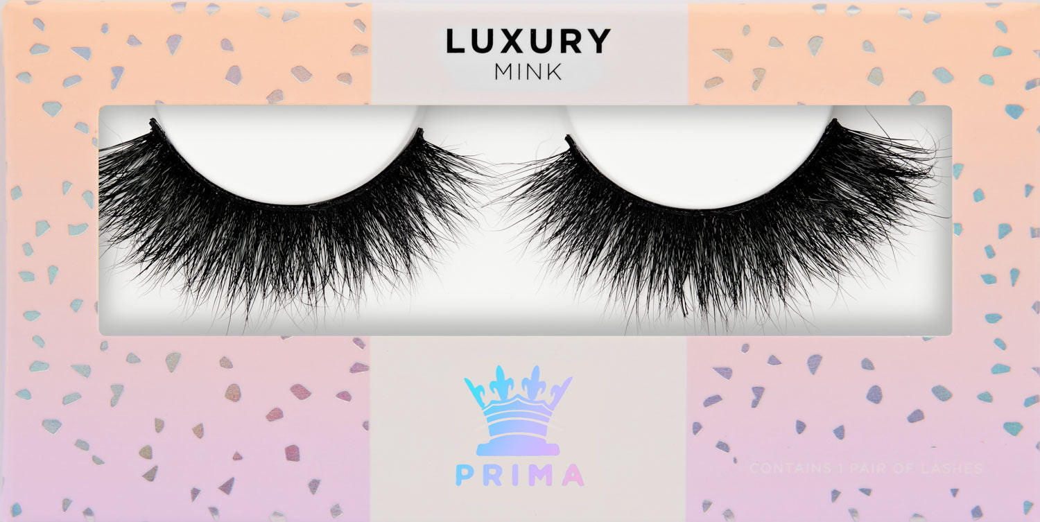 Luxury Mink strip Lashes #Iconic (3D)