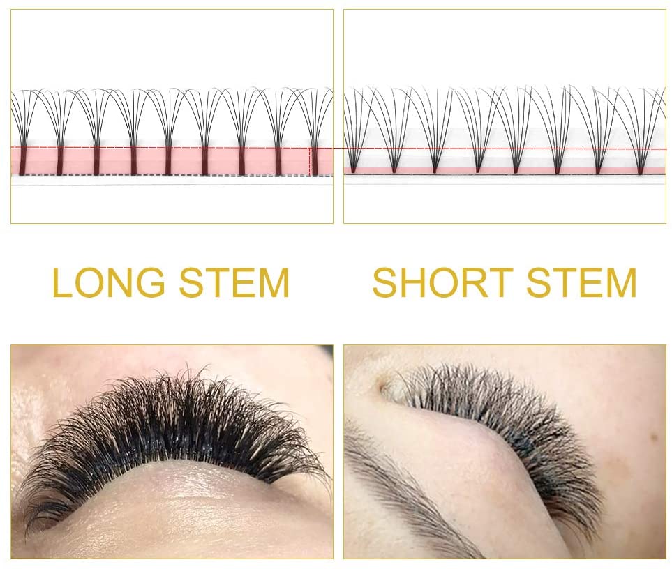 Long Stem Pre-Fan Lash Extensions