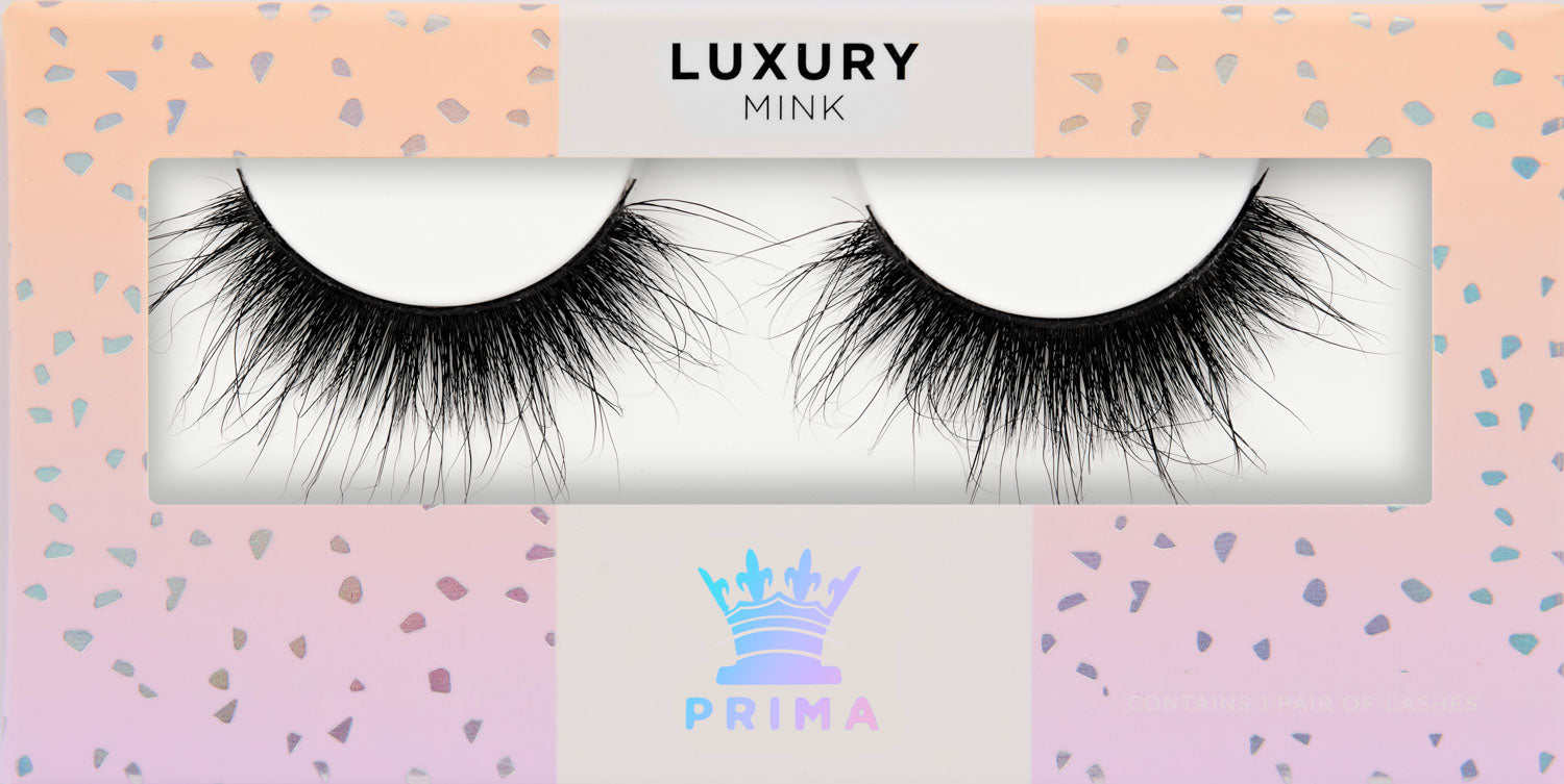 Luxury Mink strip Lashes #Lucky (3D)