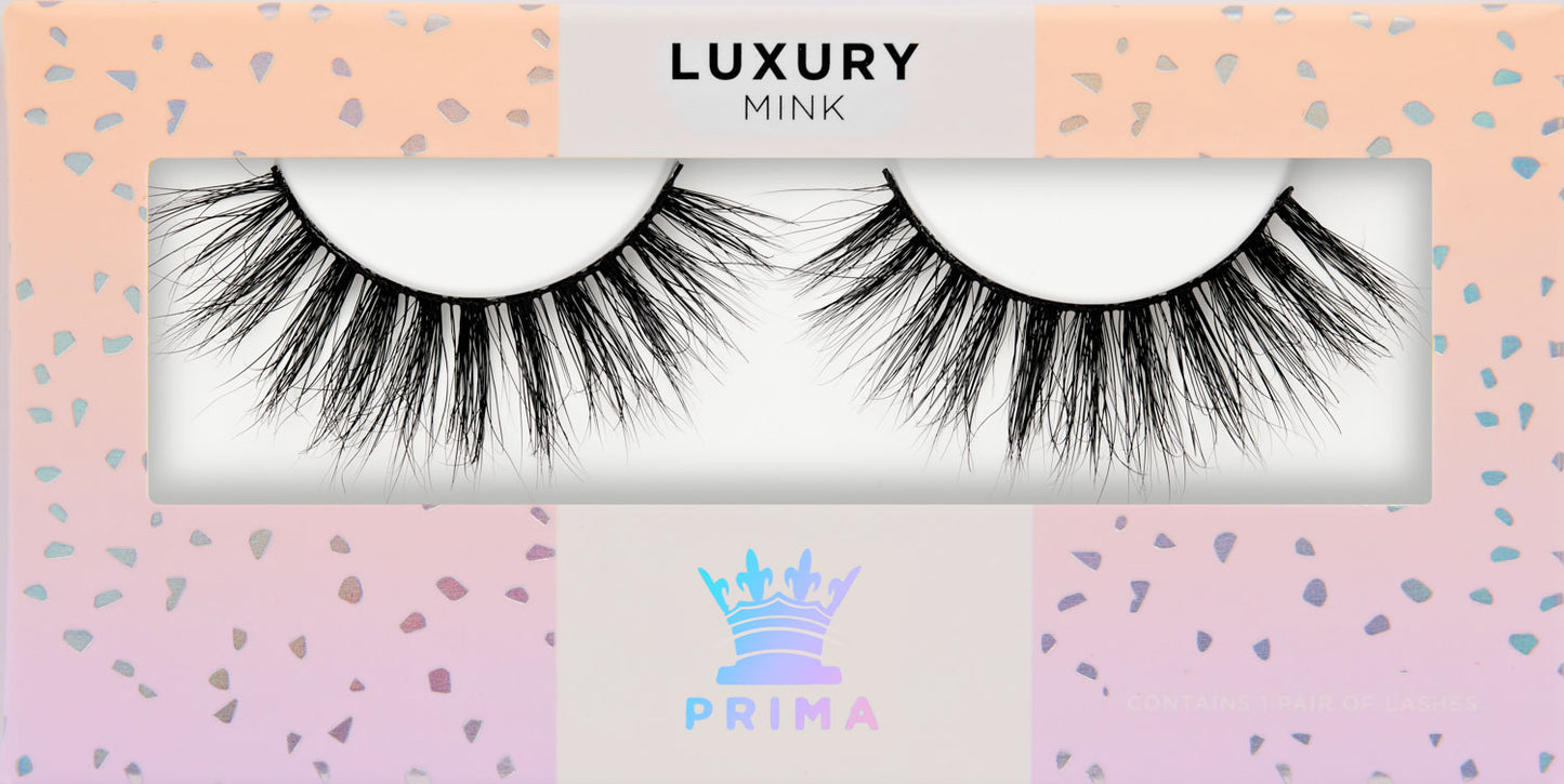 Luxury Mink strip Lashes #Pretty (3D)