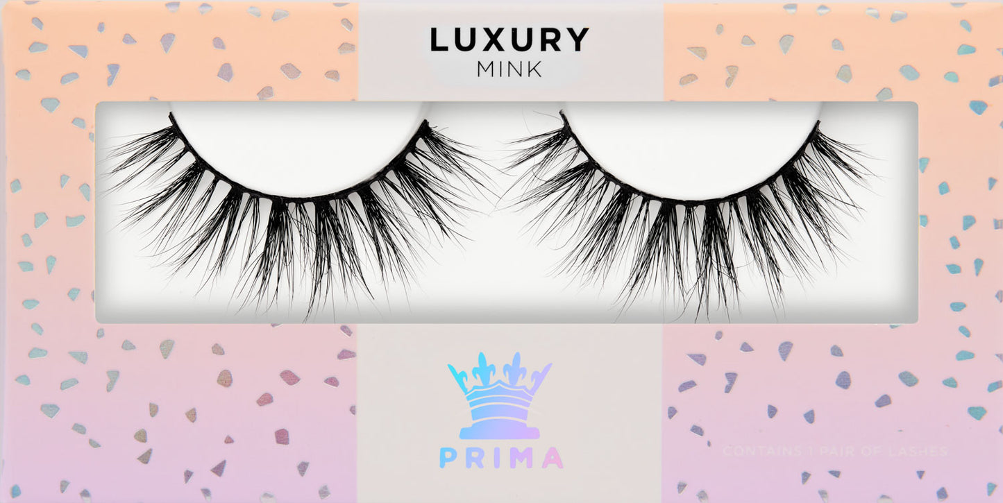 Luxury Mink strip Lashes #Sparkle (3D)