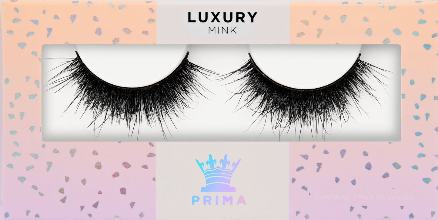 Luxury Mink strip Lashes #Spice (3D)