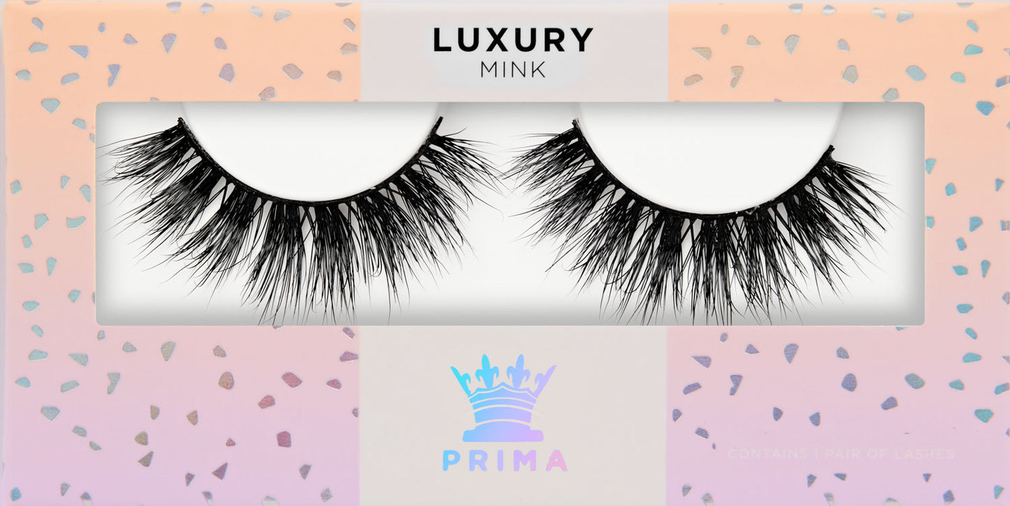 Luxury Mink strip Lashes #Vain (3D)