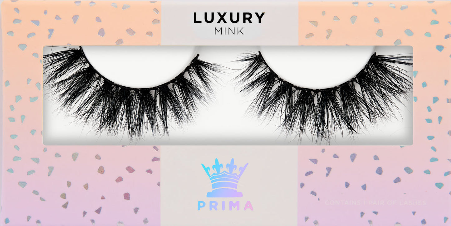 Luxury Mink strip Lashes #Jealous (3D)